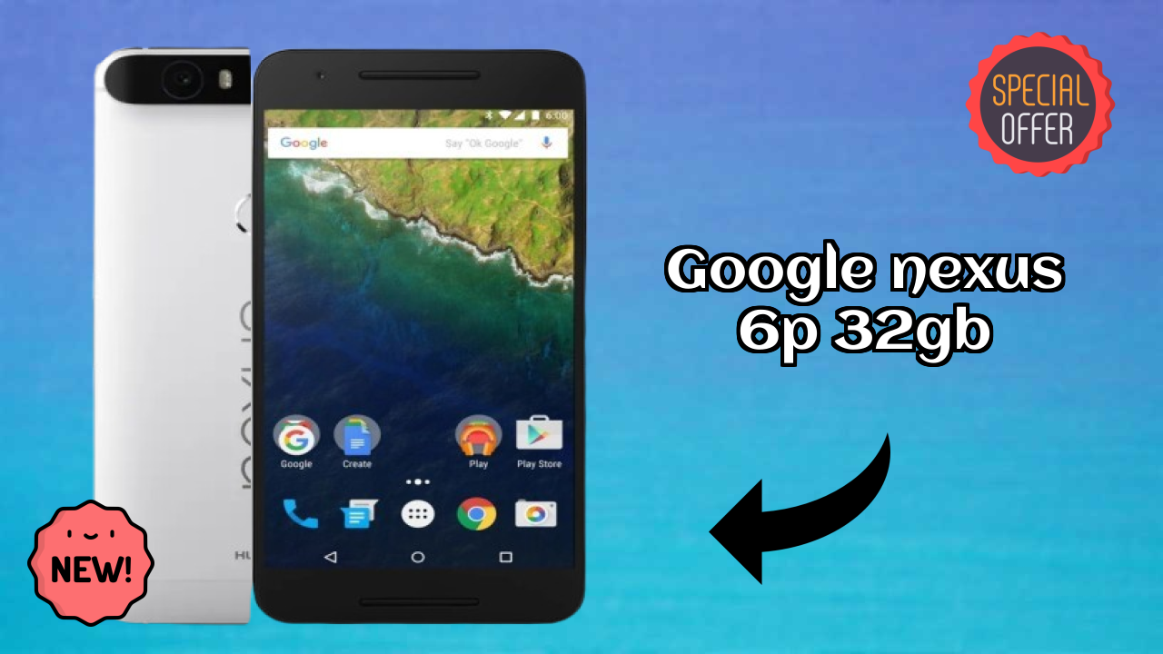 Google Nexus 6P 32GB Display Technology: AMOLED Quality